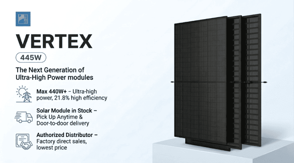 Vertex Solar Panels